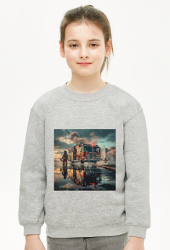 Bluza Dziecięca Unisex - Wóz strażacki (5)