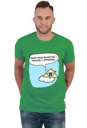 Koszulka do mycia okien - święta wielkanoc bożenarodzenie - Klawekreski.pl