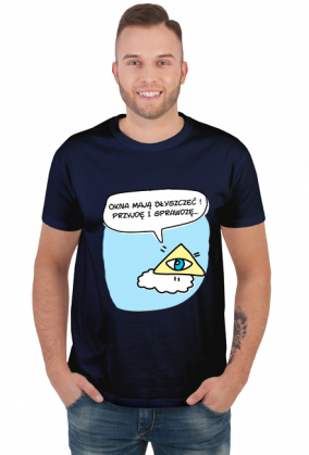 Koszulka do mycia okien - święta wielkanoc bożenarodzenie - Klawekreski.pl