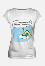 Koszulka damska do mycia okien - święta wielkanoc bożenarodzenie - KlaweKreski.pl