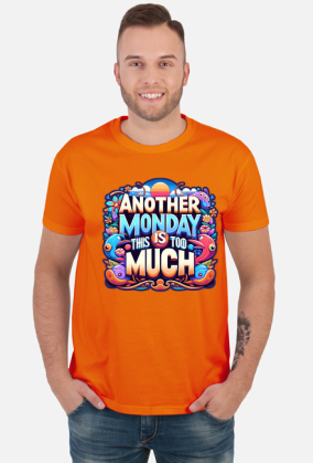 Another Monday in cartoon style