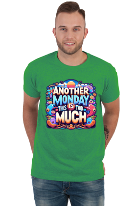 Another Monday in cartoon style