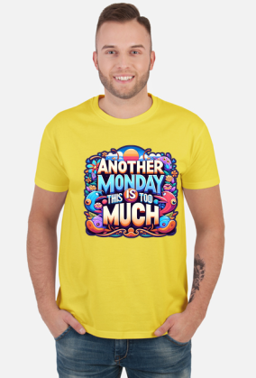 Another Monday in cartoon style