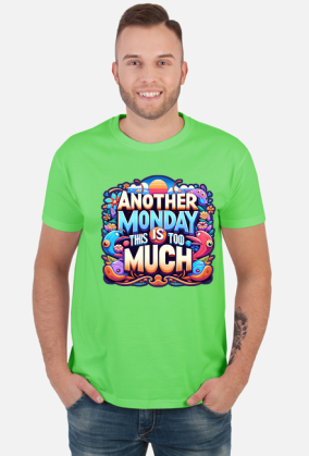 Another Monday in cartoon style