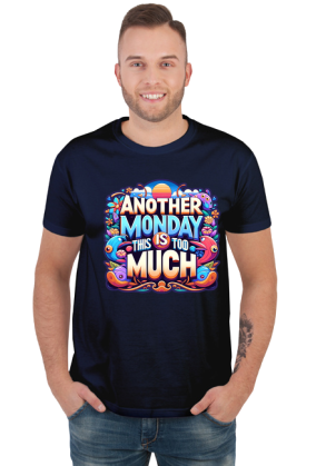 Another Monday in cartoon style