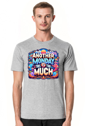 Another Monday in cartoon style