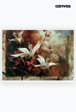 Płótno Canvas Poziom A2 - Flowers (5)