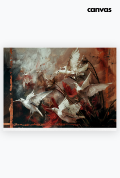 Płótno Canvas Poziom A2 - Flowers (8)