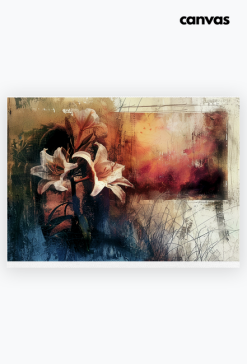 Płótno Canvas Poziom A2 - Flowers (9)