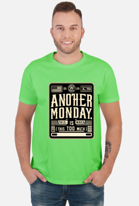 Another Monday in military style
