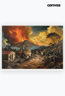 Płótno Canvas Poziom A2 - Volcano Etna (2)