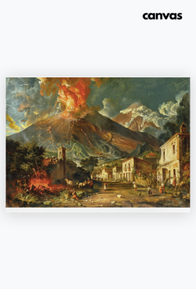 Płótno Canvas Poziom A2 - Volcano Etna (3)