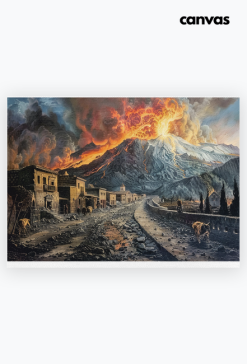Płótno Canvas Poziom A2 - Volcano Etna (4)