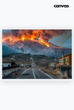 Płótno Canvas Poziom A2 - Volcano Etna (10)