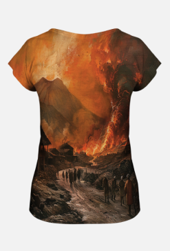 Koszulka damska - Volcano Etna (1)