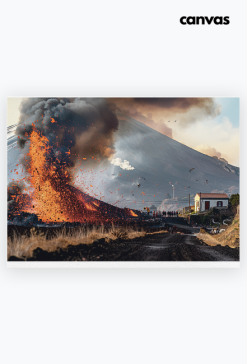 Płótno Canvas Poziom A2 - Volcano Etna (5)