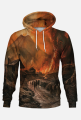 Bluza z Kapturem - Volcano Etna (1)