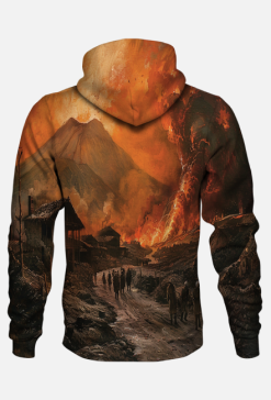 Bluza z Kapturem - Volcano Etna (1)