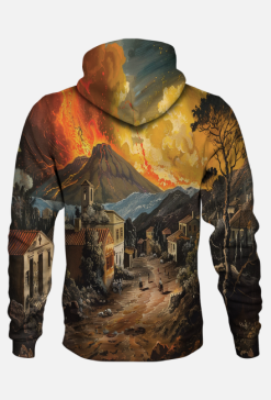Bluza z Kapturem - Volcano Etna (2)