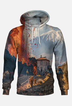 Bluza z Kapturem - Volcano Etna (6)