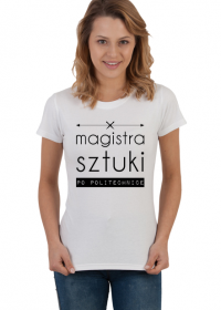Magistra sztuki - damski t-shirt