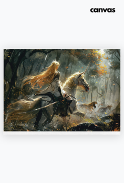 Płótno Canvas Poziom A2 - Baśniowa kraina (1)