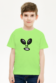 Koszulka T-shirt dziecięca dla chłopca dziewczynki UFO kosmita ufoludek