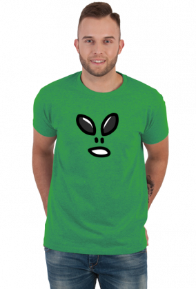 Koszulka T-shirt męska UFO ufoludek kosmita kosmos
