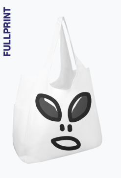 Torba na ramię zakupy UFO kosmita ufoludki kosmos