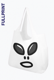 Torba na ramię zakupy UFO kosmita ufoludki kosmos