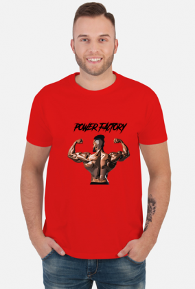 Power factory t-shirt jasny