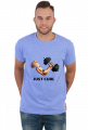 Just curl t-shirt jasny