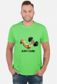Just curl t-shirt jasny