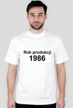 Rok produkcji 1986