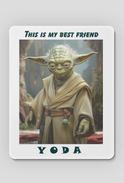 Podkładka pod myszke - Star Wars YODA (3)