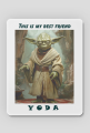 Podkładka pod myszke - Star Wars YODA (4)