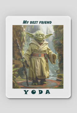 Podkładka pod myszke - Star Wars YODA (8)