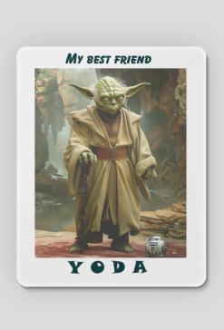 Podkładka pod myszke - Star Wars YODA (12)