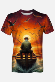 koszulka STARY CZŁOWIEK I MORZE męska