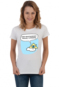 Okna mają błyszczeć - koszulka t-shirt damska