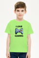 I LOVE GAMING T-shirt dla dziecka