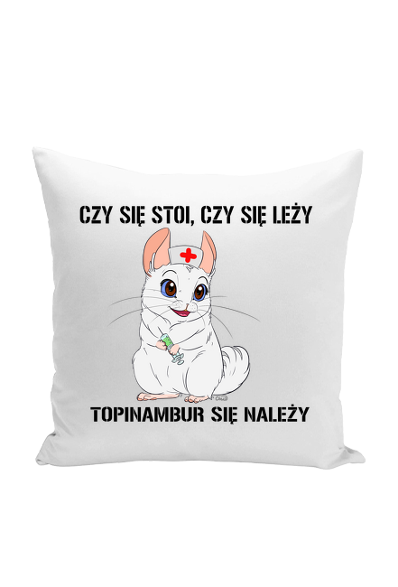 Poduszka - czy się stoi, czy się leży...