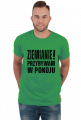 Ziemianie przybywam w pokoju - ufo kosmici koszulka t-shirt męski