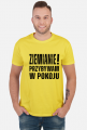 Ziemianie przybywam w pokoju - ufo kosmici koszulka t-shirt męski