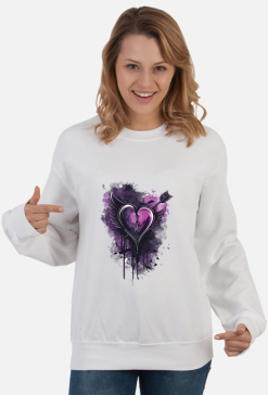 Bluza Damska Klasyczna - Breathing Heart (2)