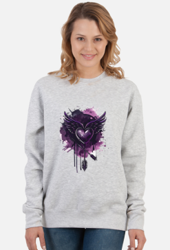 Bluza Damska Klasyczna - Breathing Heart (3)