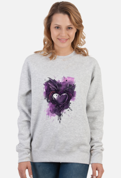 Bluza Damska Klasyczna - Breathing Heart (4)