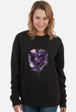 Bluza Damska Klasyczna - Breathing Heart (5)
