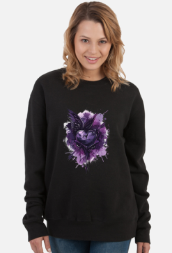 Bluza Damska Klasyczna - Breathing Heart (6)