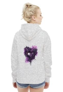 Bluza Damska z Kapturem - Breathing Heart (4)